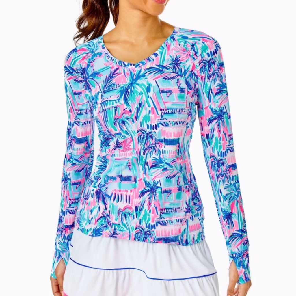 Lilly Pulitzer Brand New Tarah Sunguard Upf 50
